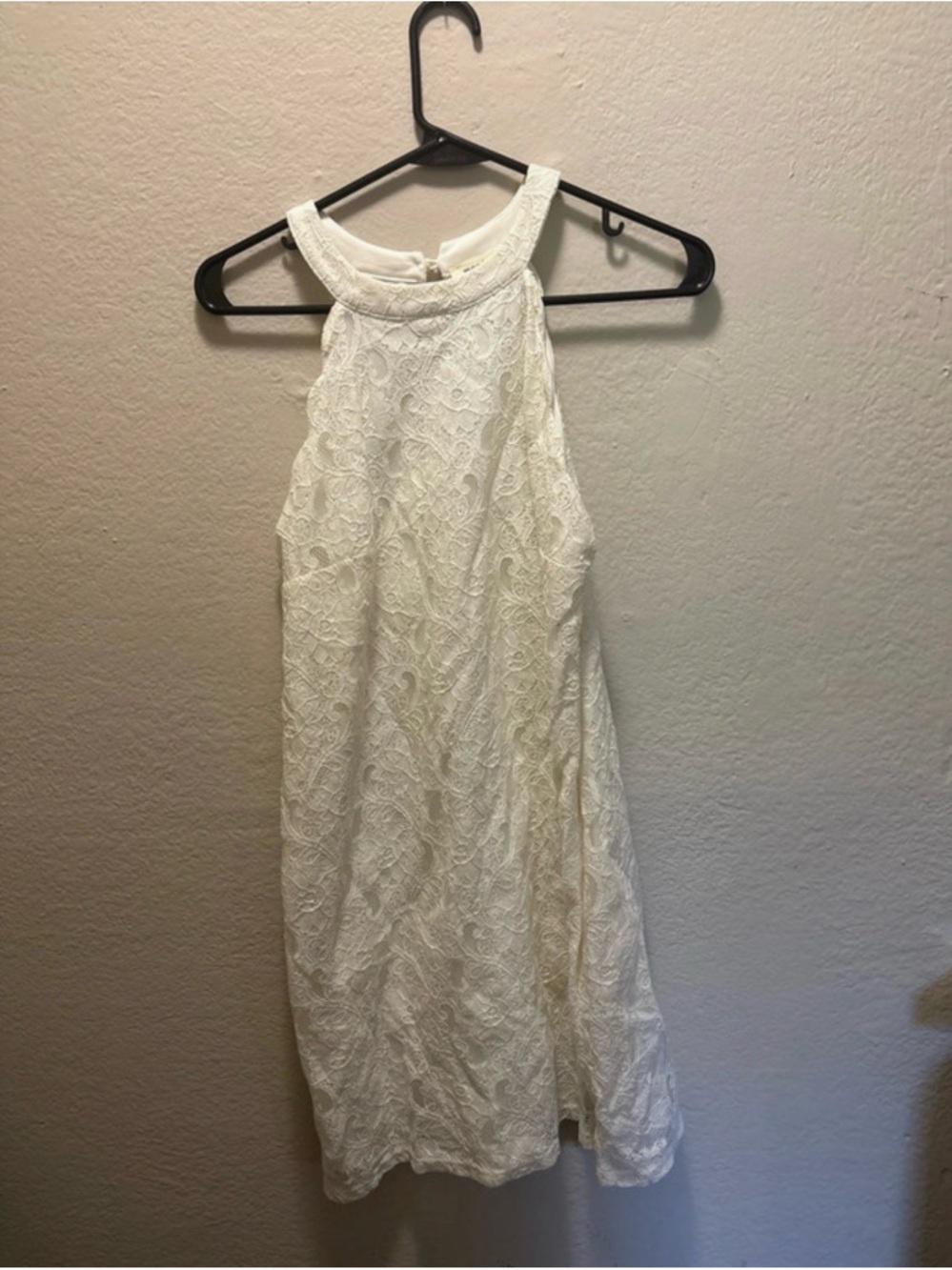 Monteau Cream Lace dress